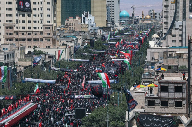 تشییع رهبری در مشهد