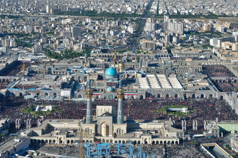 تشییع رهبری در مشهد
