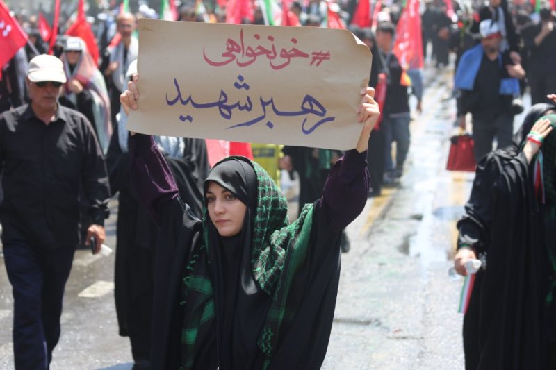 خونخواهی رهبر شهید