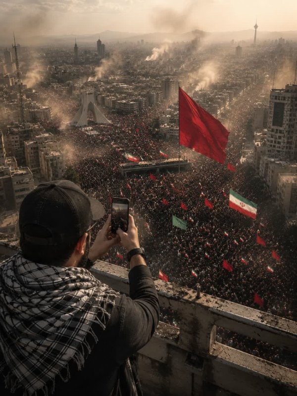 تصویر سازی بدرقه آقای شهید