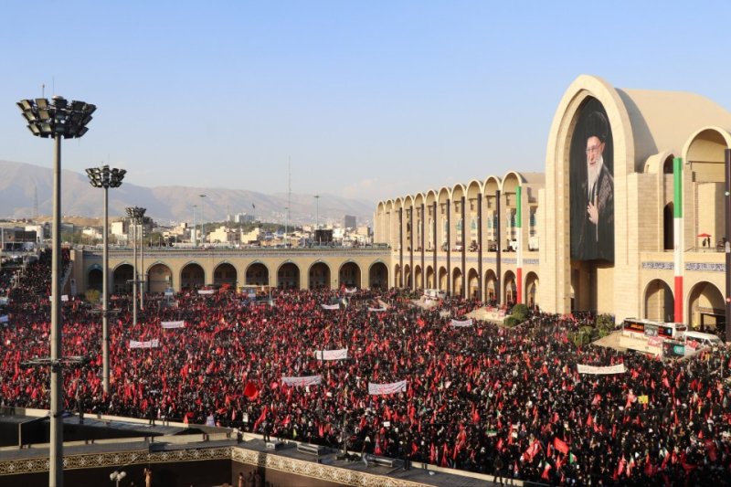 وداع رهبر شهید