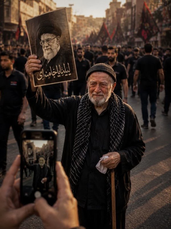 تصویر سازی بدرقه آقای شهید
