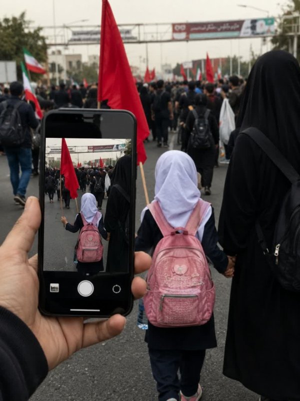 تصویر سازی بدرقه آقای شهید