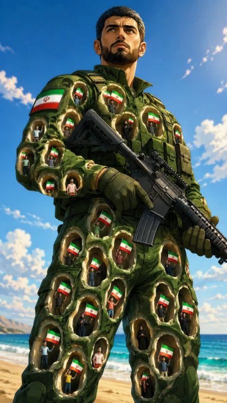 ما مردم، سربازهای وطن را می‌سازیم