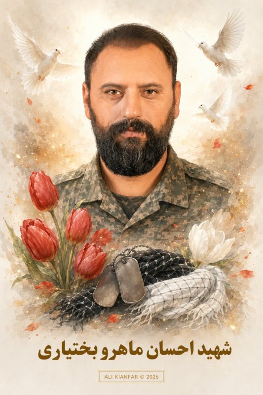 🌹شهید احسان ماهرو بختیاری 🌹