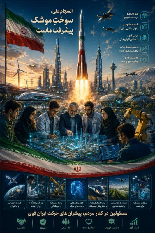 مسئولین در کنار مردم، پیشران‌های حرکت و پیشرفت