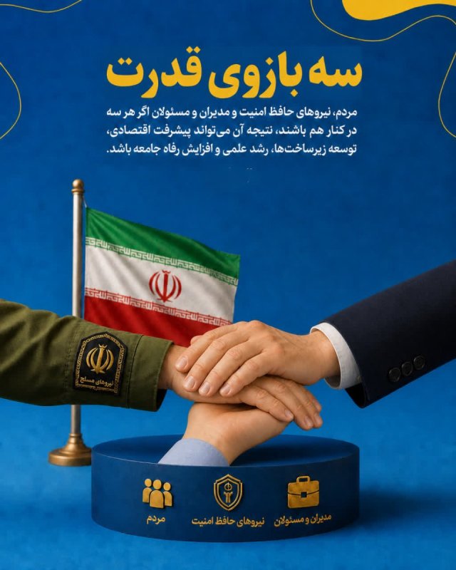 سه بازوی قدرت