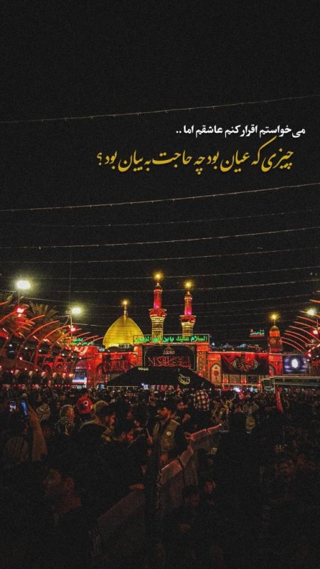 میخواستم اقرار کنم عاشقم اما چیزی که عیان بود چه حاجت به بیان بود؟