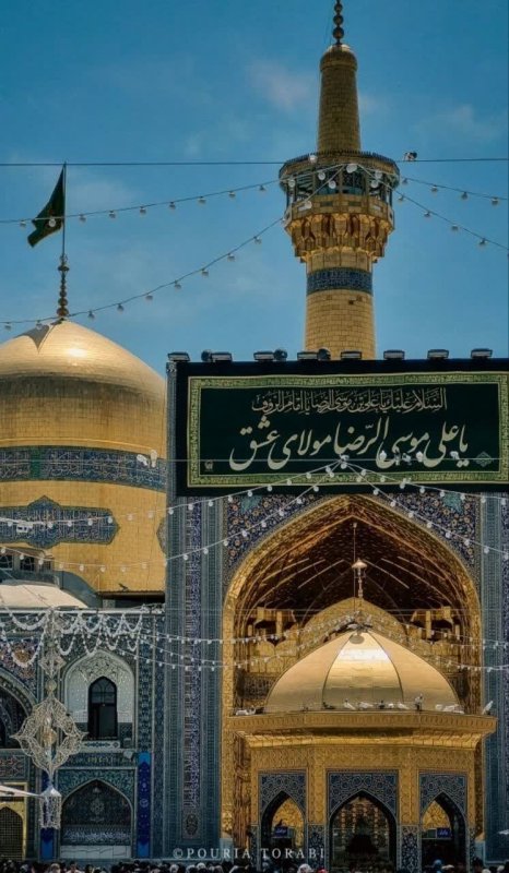 یاعلی موسی الرضا مولای عشق ♥️