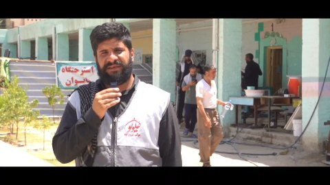 فعالیت موکب علویون شهرستان فیروزآباد در شهر کربلا