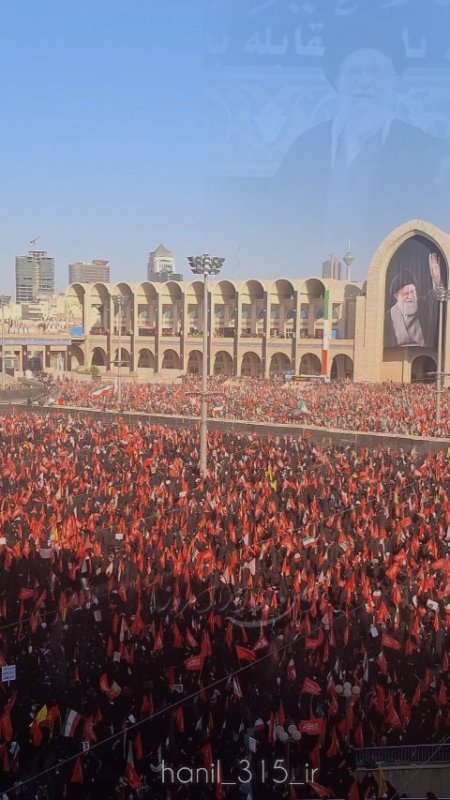 وداع با رهبر شهید