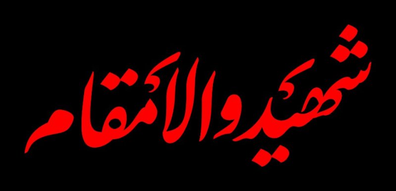 شهید والا مقام