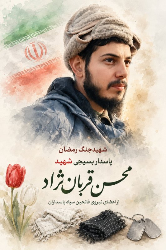 🌹شهید محسن قربان نژاد 🌹