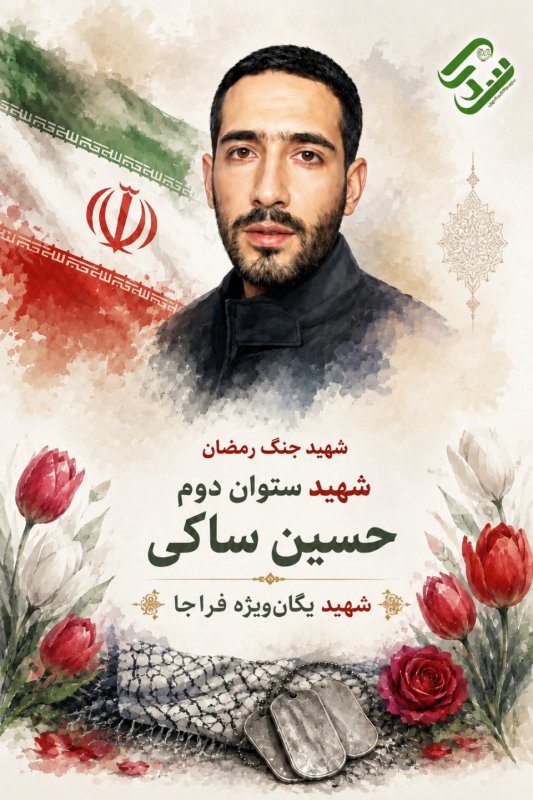 🌹شهید حسین ساکی 🌹