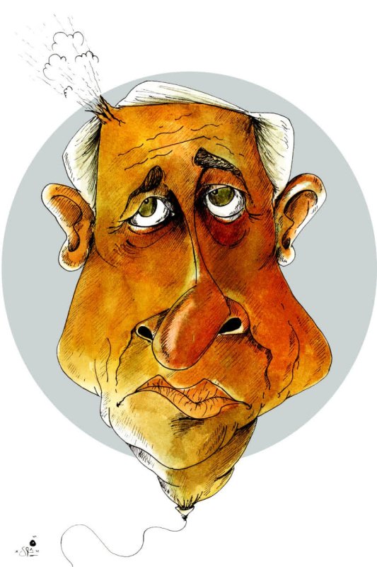 مرد بادکنکی