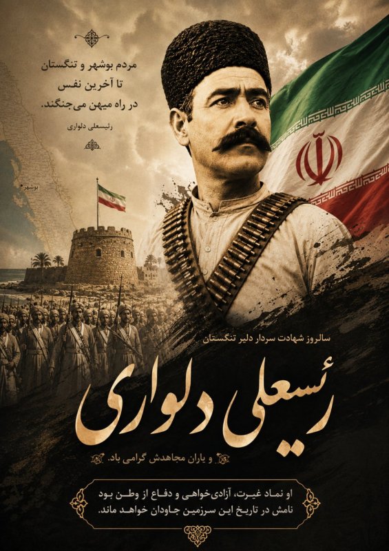 سالروز شهادت رئیسعلی دلواری