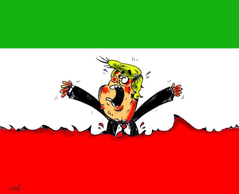 غرق در خون