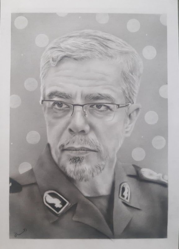 طراحی مردخدا سردا شهید محمد باقری