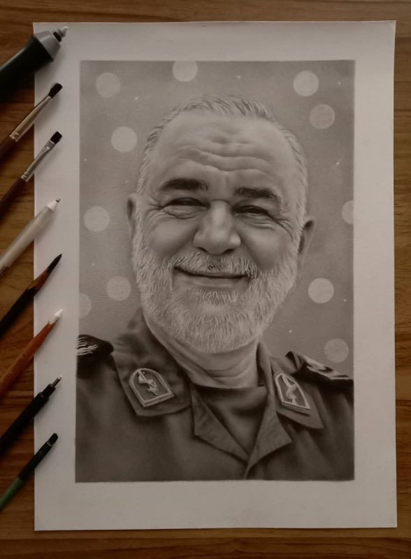 طراحی مردخدا سردا شهید حسین سلامی