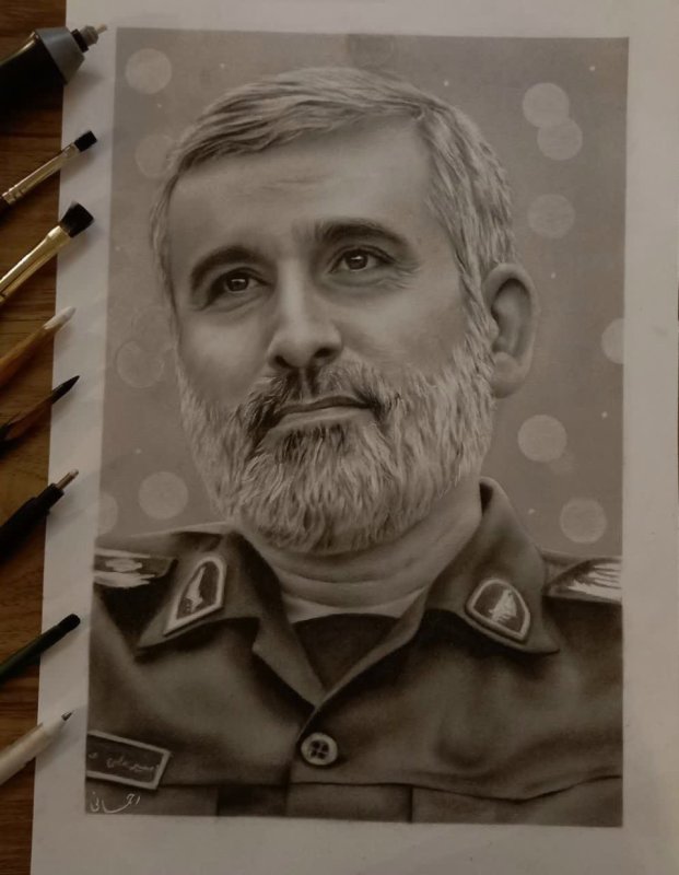 طراحی مردخدا سردا شهید امیر علی حاجی زاده