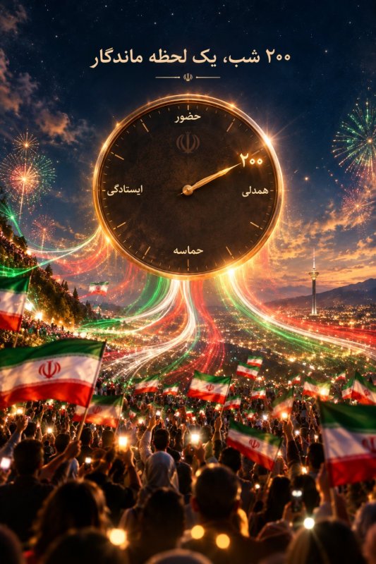 ۲۰۰شب برای ایران🇮🇷