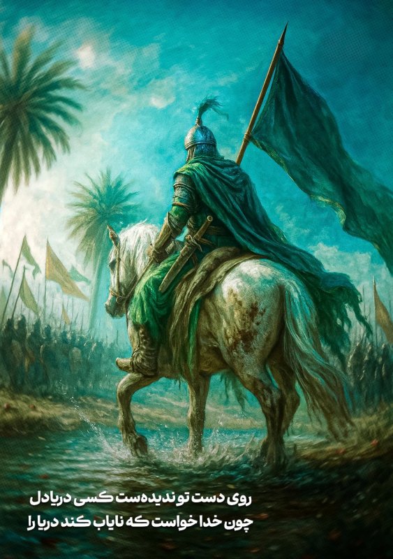 روی دست تو ندیده ست کسی دریادل،چون خدا خواست که نایاب کند دریا را