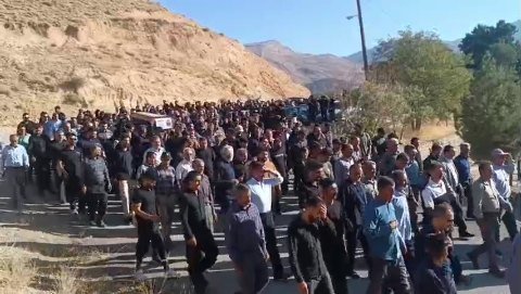 مراسم تشیع شهید محمدحسن قاسمی