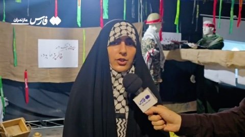 روایت اقتدار از خاکریز تا رسانه در موکب دانشجویی بابل