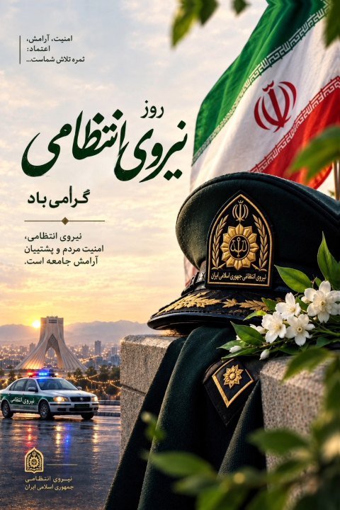 پشتِ هر آرامش، ایستادگیِ مردانِ امنیت است