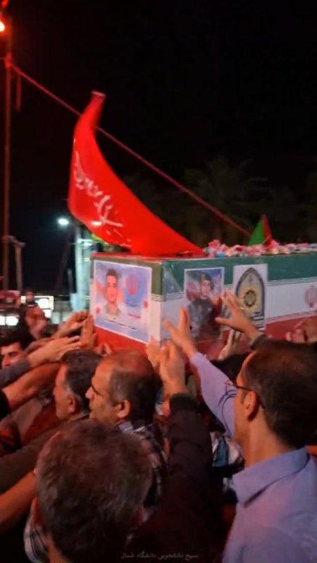 وداع با شهید وطن 🥀