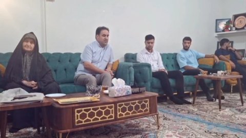 دیدار با خانواده شهدا