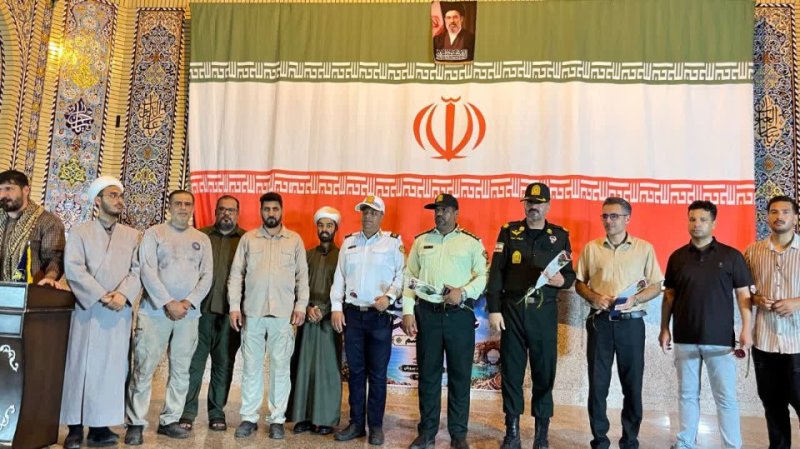 تجلیل از پرسنل خدوم نیروی انتظامی در برنامه میدان دار