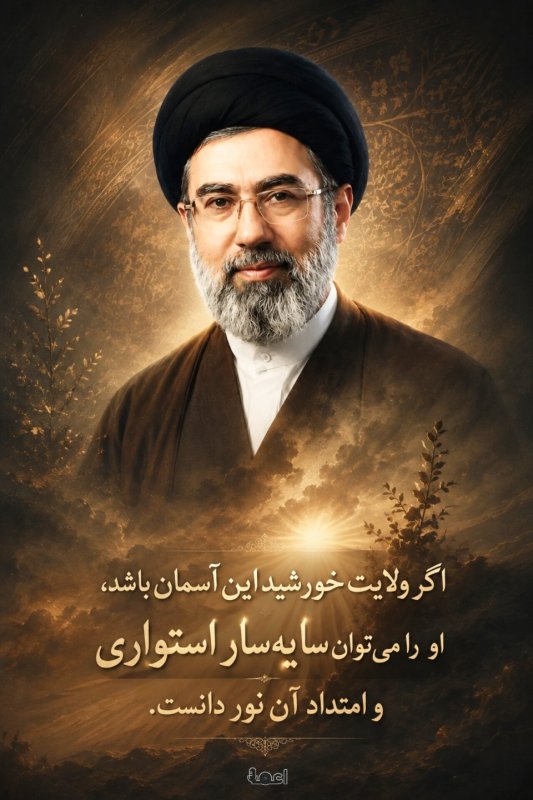 ولایت خورشید آسمان است