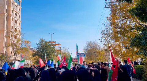 رزمایش جان فدایان ایران