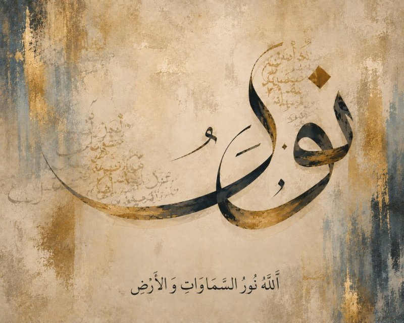 الله نور السماوات و الارض