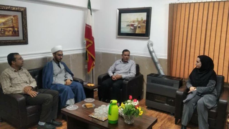 جلسه مسئول بسیج دانشجویی شهرستان کازرون و کوهچنار