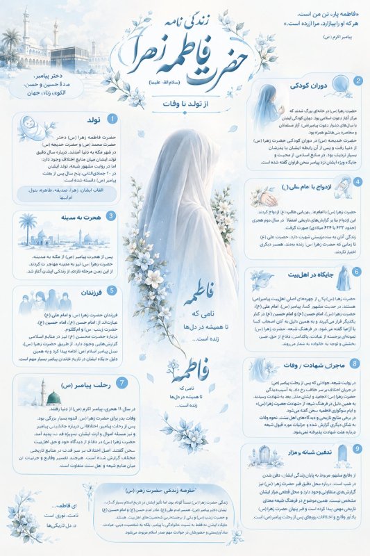 فاطمه (سلام الله علیها) ،نامی که در تاریخ ماندگار شد...