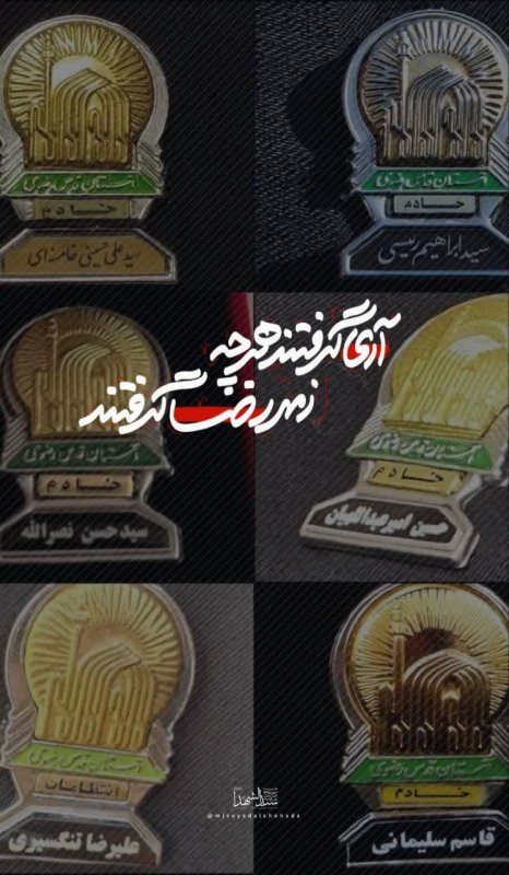 آری گرفتند هر چه ، ز مهر رضا گرفتند
